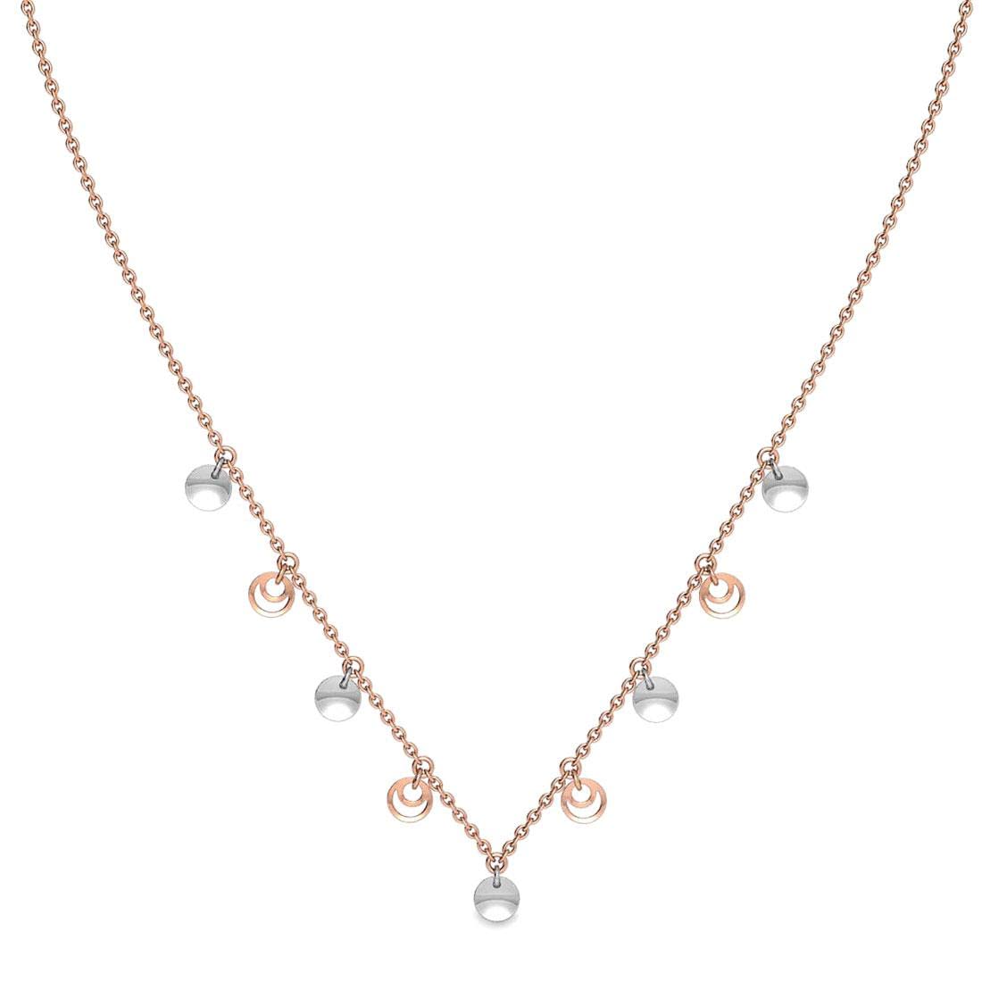 CANDERE - A KALYAN JEWELLERS COMPANY 18kt BIS Hallmark Rose Gold Dye Charm Necklace for Women (B09NRDBGC4) Amazon Price History, Amazon Price Tracker