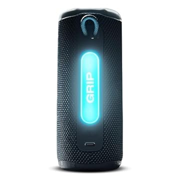 JBL Alto-falante Bluetooth compacto, som JBL Pro com aumento de som AI, IP68 à prova d'água/poeira, luz ambiente, até 14 horas de reprodução, conexão multi-alto-falante Auracast, aplicativo portátil