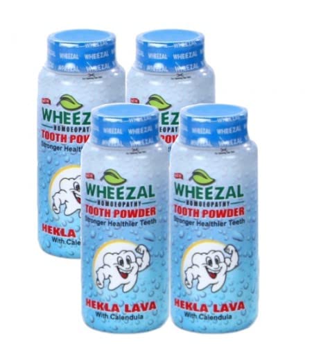 Wheezal Hekla Lava Tooth Powder - 100 GM |Pack Of 4| (B0BNF82QCY) Amazon Price History, Amazon Price Tracker