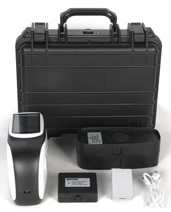 Spectrophotometer Multi-Angle Spectrum Analyzer Color Matching Instrument with Wavelength Range 400nm-700nm Measurement Range 0-600% Measuring Aperture Φ12mm