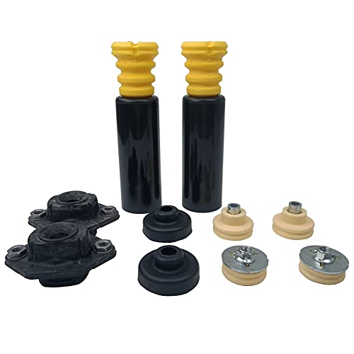 Wayjun Rear Upper Lower Shock Mounts Grommets & Bump Stops Kit For E82 E87 E90 E92 #TOP1