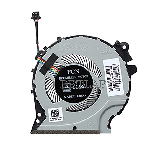 DBTLAP Nouveau Portable Ventilateur Refroidissement pour HP Pac Gaming 4 Green Blade Pavilion 15-CX 15-CX0061TX CX0062TX Notebook Ventilateur