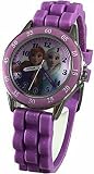Silver Case Disney Reloj analógico para Nias de Cuarzo con Correa en Silicona FZN9505