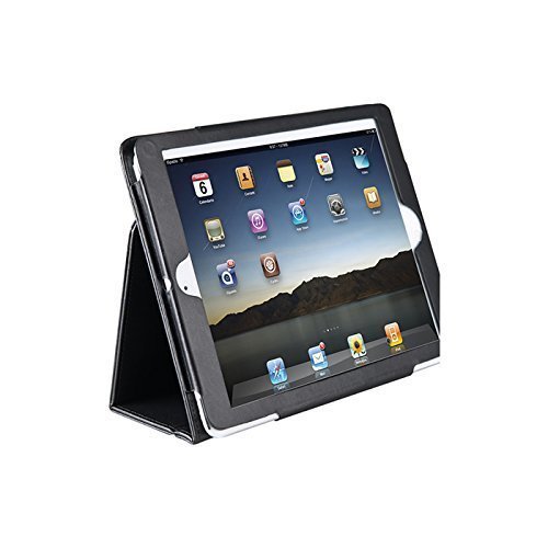 CiEsseCi Custodia Protettiva Fronte Retro in Ecopelle per I-Pad Air. Copertina Frontale Ripiegabile sul Retro. Stand Posteriore di Supporto per utilizzo Orizzontale