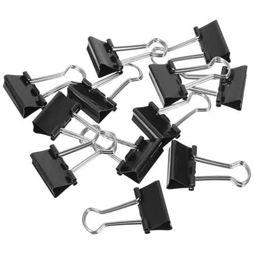 VANZACK ���F�̓S���y�[�p�[�N���b�v 41mm 12���� ���@�\���ސ����ɍœK �I�t�B�X���ƃX�y�[�X�p�̏��^�t�@�C���N���b�v