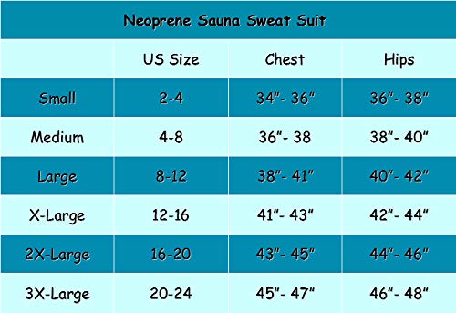 Sisyama Neoprene Sauna Sweat Workout Weight Loss Hot Suit Women Pink (X-Large) #TOP4