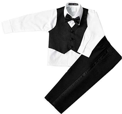 Boys Tuxedo in Black Dresswear Set Size Large 12-18 Months