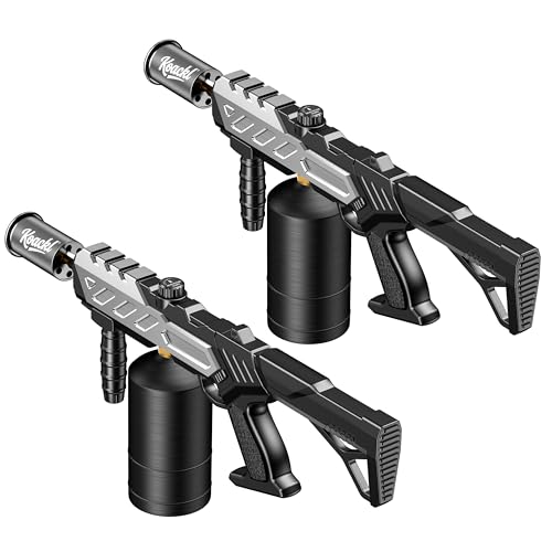 Image of KOACKL 2 Pack 25.8 inch CSA Propane Torch 2372F Adjustable Flame BBQ