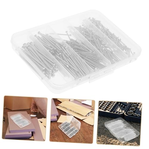 Image of Multi-Use Wall Hanging Nails Kit for Picture Frames and Decor Heavy-Duty Drywall Hooks 10-Piece Set Accessories for Home and Office