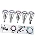 UPKOCH 5pcs Fishing Leaders Guide Rings Stainless Steel Fishing Rod Guide Tip for Anglers