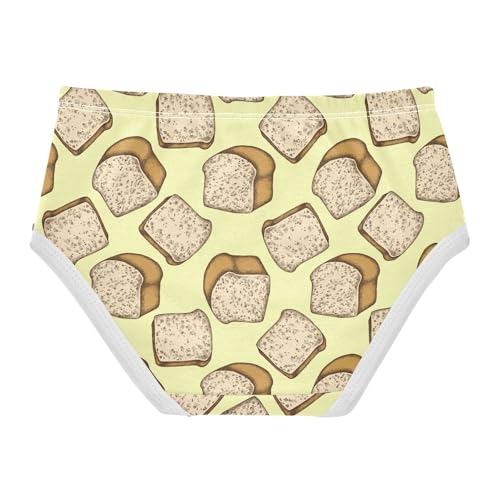 Girls' Underwear Toast Cotton Stretch Comfort Toddler Panties2