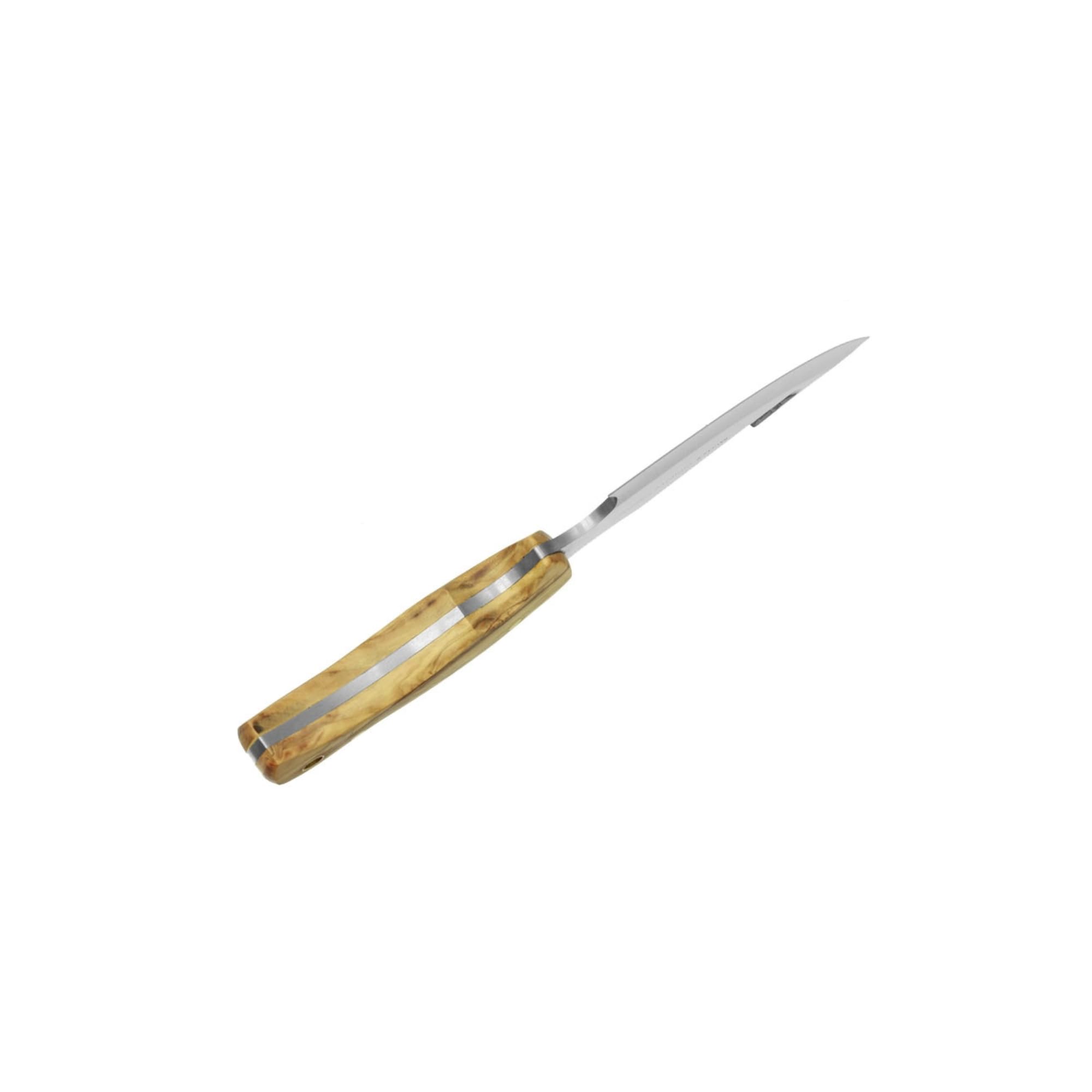Cuchilleria Deportiva MUELA. Cuchillo desollador Muela GRIZZLY-12.OL. Mango de Olivo. Hoja: 12 cm. Funda de Cuero. Herramienta para Caza