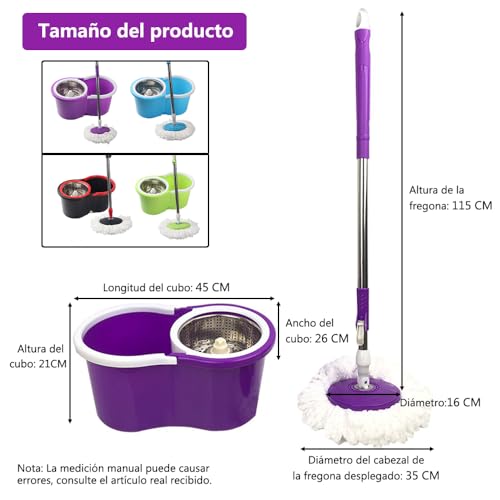 Jarcieria, Kitchen exprimidor trapeador Marca MSUNGFIVA (2)