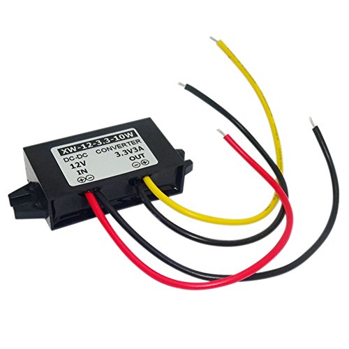 EBILUN Module convertisseur d'alimentation CC 12 V vers CC 3,3 V 3 A 10 W Cover