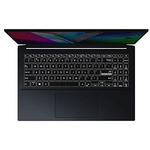 Image of ASUS VivoBook Pro 15 OLED Ultra Slim Laptop, 15.6a€ FHD Display, AMD Ryzen 7 5800H CPU, NVIDIA GeForce RTX 3050, 16GB RAM, 512GB SSD, Windows 11 Home, Quiet Blue, M3500QC-DS71