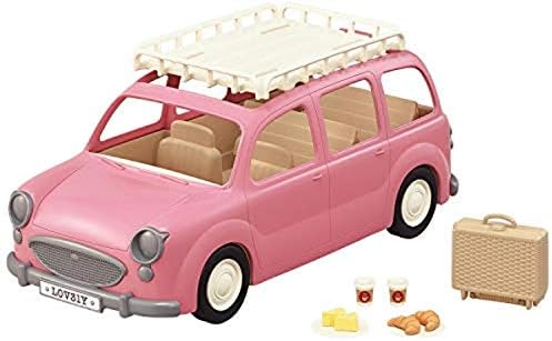Calico Critters Family Picnic Van for Dolls, Toy Vehicle Seats up to 10 Collectible Figures