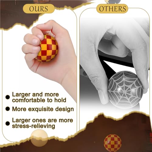 Image of 30 Pcs Wizard Party Favors Stress Balls Wizard Soft Foam Squeeze Ball Sensory Fidget Toys Gifts for Kids Birthday Party Supplies, Girl Boy Gifts Prizes, Finger Exercise, Goodie Bag Stuffer