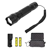 nachtsichtgerät gen 2 kaufen 👍【IR Taschenlampe 940 nm】: Da das Infrarotlicht von menschlichen Augen nicht direkt gesehen werden kann, ist diese IR Taschenlampe keine normale Taschenlampe. Unsere 5Watt LED Chips senden Infrarotlicht mit einer Wellenlänge von 940 nm aus. Um den besten Effekt zu erzielen, sollte die Infrarot Taschenlampe mit einem 940nm Nachtsichtgerät (940/850 / 810-1100-Band) arbeiten