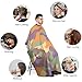 Pale Camouflage Hunting Fashion Barber Cape Apron Waterproof Hair Cutting Cape with Adjustable Closure