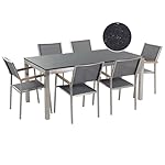 Grosseto Essgruppe mit Granittisch Grau