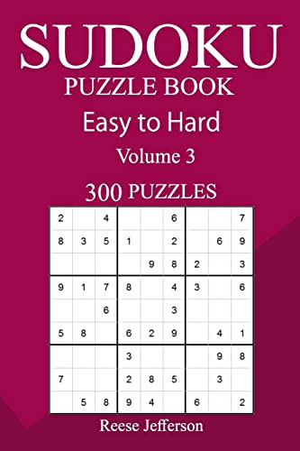 300 Easy to Hard Sudoku Puzzle Book