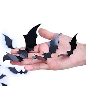 Diyasybatswalldecor120pcs3dbathalloweendecorationstickersforhomedecor4sizewaterproofblackspookybatsforroomdecor Urban Country Home Decor Diyasy bats wall decor120 pcs 3d bat halloween decoration stickers for home decor 4 size waterproof black spooky bats for room decor urban country home decor