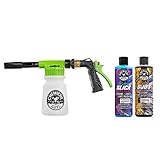 Chemical Guys Foam Gun Car Wash & Wax Bundle with TORQ Foam Blaster, HydroSuds Car Wash Soap and HydroSlick Ceramic Hybrid Car Wax (3 Items, 32 Fl oz)
