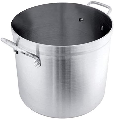 Olla resistente, 40 cuartos de galón, aluminio