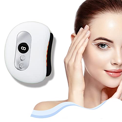 Electric Gua Sha Facial Anti-Aging Massager Scraping Board Heat And Vibration Anti-Aging Face-Lift #TOP4
