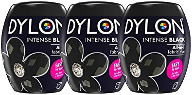 Dylon Machine Dye Pod Box of 3 Intense Black, 25 x 10 x 4 cm