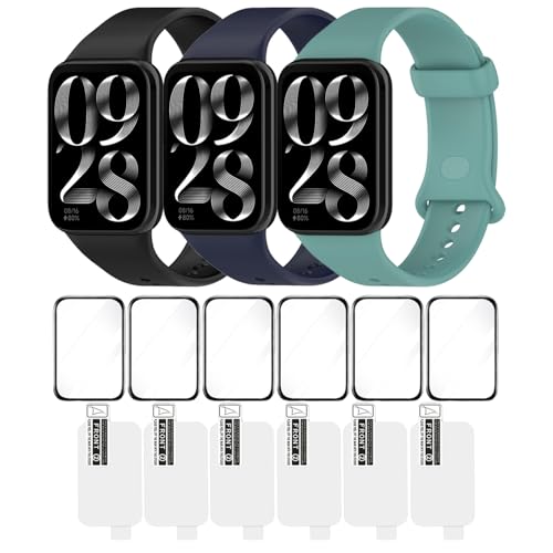 [ExtraFortunato] Xiaomi Mi Smart Band 9 Pro Ή oh VR ւoh xg یP[X یtB HD Clear (C (3+6+6Zbg))