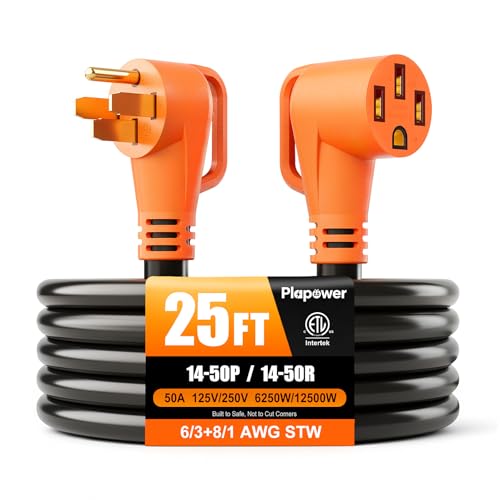 plapower 25FT 50A Extension Cord