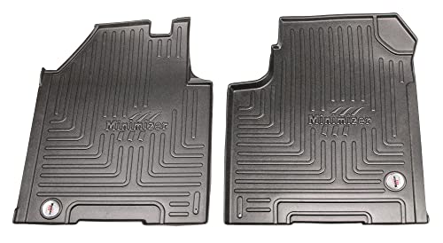 Minimizer Floor Mats; Western Star; 5700XE, 4700SB/4700SF Cummins & NO Driver elec Tray, 4900SB/4900SF/4900SA/4900FA (2016-20); Compatible w/'16 Throttle Pedal Mounted to fire Wall; Part #10002908