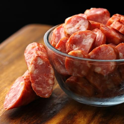 ブラジル風セミドライ・スモークソーセージ リングイッサ・クラーダ 360g 国産 Semi Dried brazilian smoke sausage Linguica Curada 360g