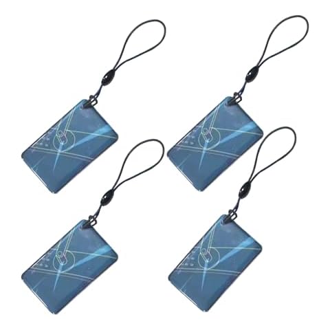 Foxgard IC Card Fob, RFID Key Fob,IC Cards for TTlock and Tuya Smart Lock,4 Pieces Cover