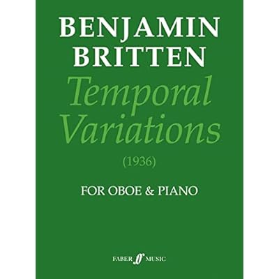Temporal Variations: (Oboe and Piano) (Faber Edition)