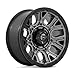 D825 20X9 8X6.5 M-GNMTL BLK-RG 1MM Custom Wheel
