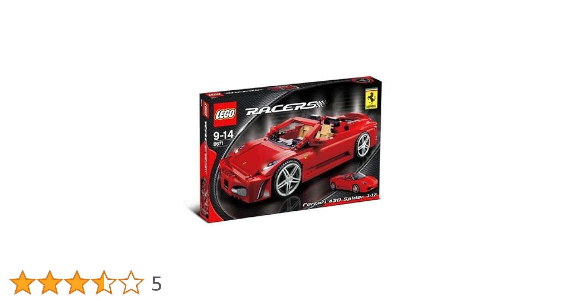 未開封 廃盤品 レゴ 8671フェラーリ Amazon.co.jp: レゴ (LEGO) フェラーリ F430スパイダー1/17 8671