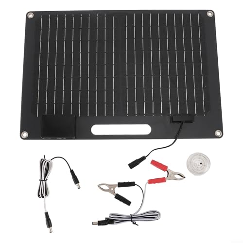 Panneau solaire portable 80W pour ne plus manquer d'électricité en camping-car