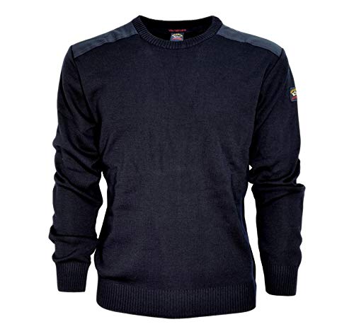 PAUL & SHARK – Camiseta de manga corta azul con parches C0P1026 050 Yachting – 31627 turquesa L