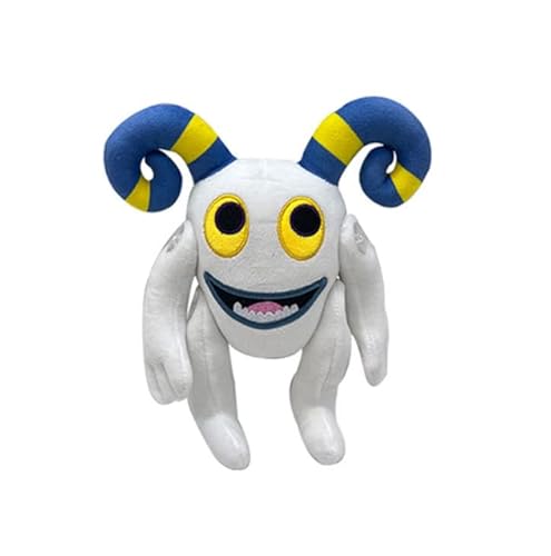 ISOCIT My Singing Monsters White Music Monster Plush Toy, 11.8 Inch