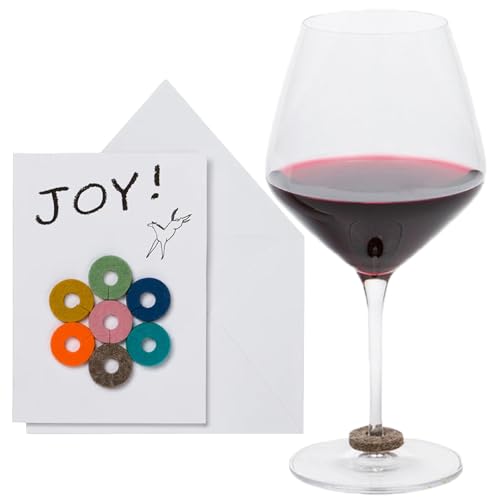 Otes de Vino Graf Lantz Conjunto De 12 marcadores de copas y vasos reutilizables