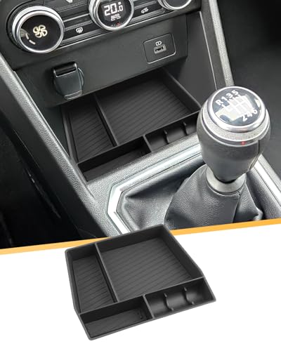 LFOTPP für Dacia Sandero 3/Stepway 3/Dacia Jogger 2022-2025 Mittelkonsole Aufbewahrungsbox Ablagefach, Sandero 3 Stepway 3 Zubehör Organizer Tray Unten die Zentrale Mittelkonsole