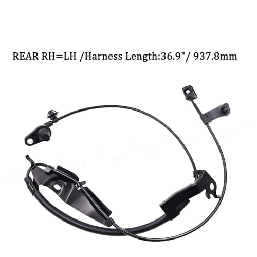 Sensor de velocidad rueda ABS corrige fallos de frenada 89543-06120 3