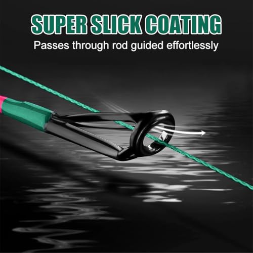Image of Proberos 300 Meters PE Fishing Line Spool, 0.5mm Dia, 110 lbs Pull Force, Ultra-Strong Braided Line for Saltwater, Surf Casting & Big Game Fishing