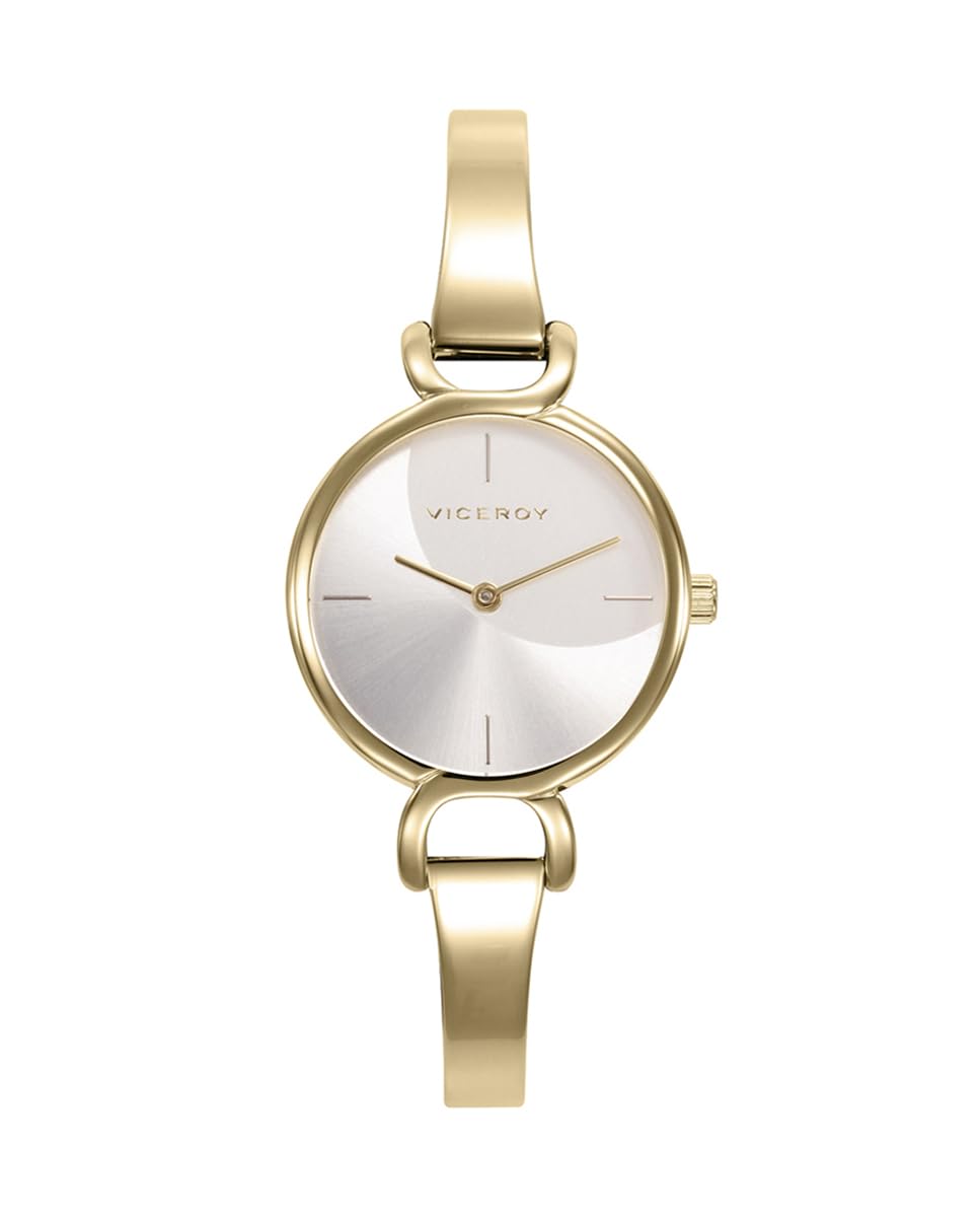Viceroy Reloj Mujer Analógico de Acero Ligero - 28 mm - Movimiento de Cuarzo - Brazalete Fino - 42442