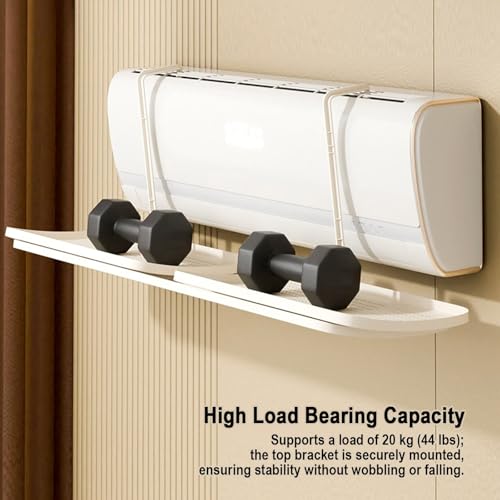 Déflecteur climatisation murale en PVC extensible 62-92cm pour flux doux - 5