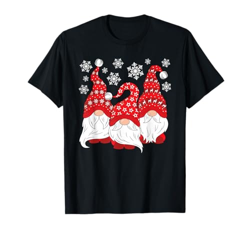 Funny Merry Christmas Xmas Gnomes Men Women Kids T-Shirt