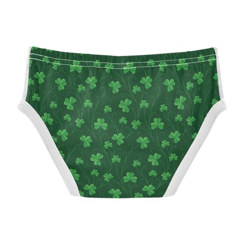 Boys' Exclusive Briefs Toddler Underwear 95% Combed Cotton Boxerbriefs 2T Clover Pattern Patrick 192