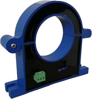 Loulensy AC Current Transformer Transducer Sensor Transmitter Split Core Output 4-20mA DC (Input 0-400A AC, Output 0-5V DC)